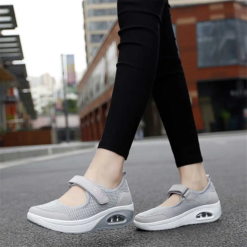 Elderly Women Formal Wear - 36-41 Demi-season Colored Sneakers Walking Skates