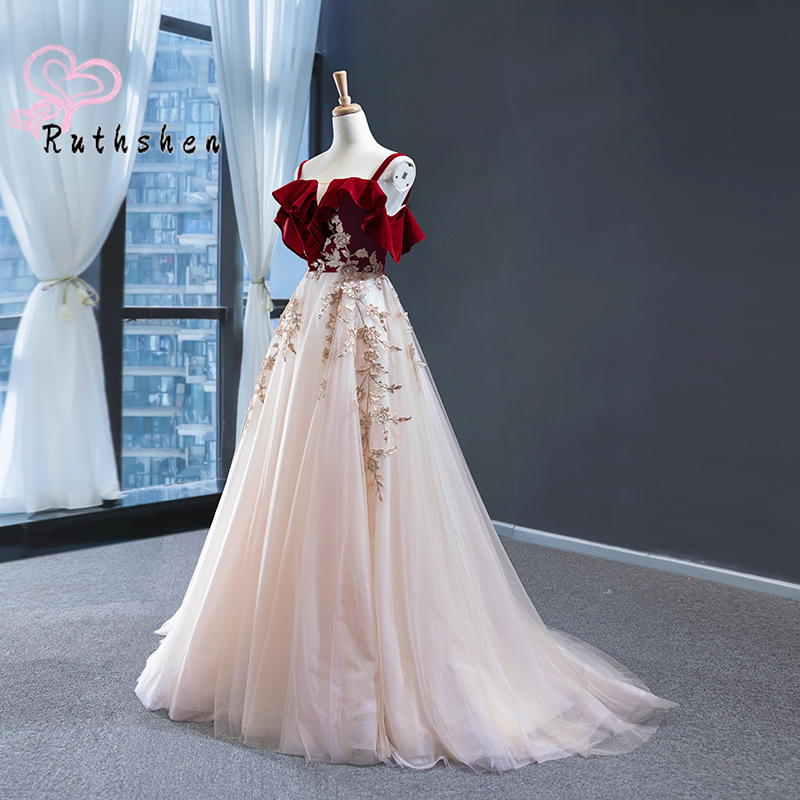 Women Formal Wear Dress - Evening Dresses Long Luxury 2025 Spaghetti