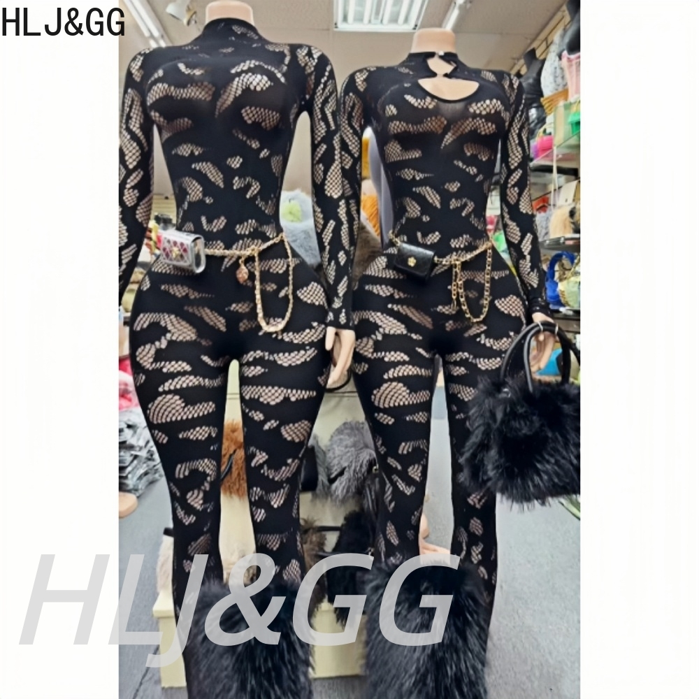 HLJ&GG Sexy Lace See Through H - Women'S Formal Wear Jumpsuit 评论和价格