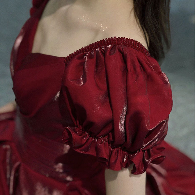 Evening Dress Red Bridal Toast - Women'S Formal Dinner Wear 评论和价格