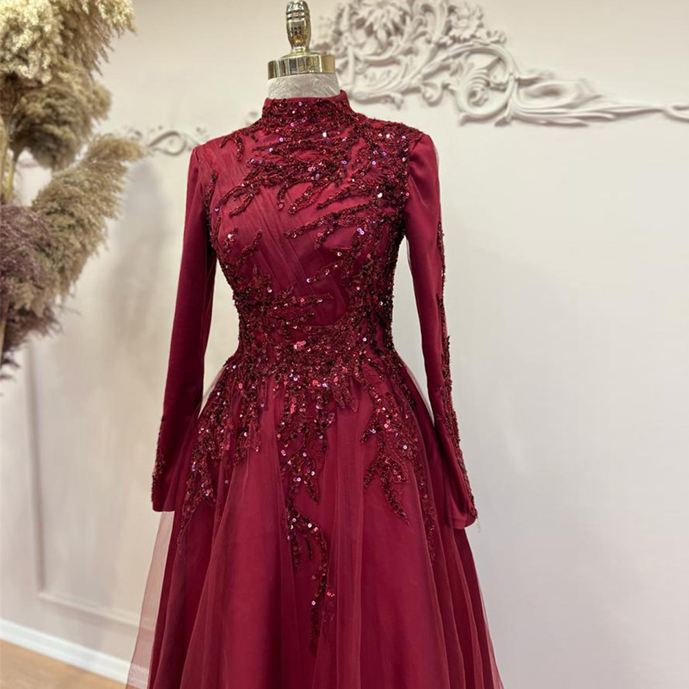 Beads Ankle Length A Line Prom - Women Formal Wear Dress 评论和价格