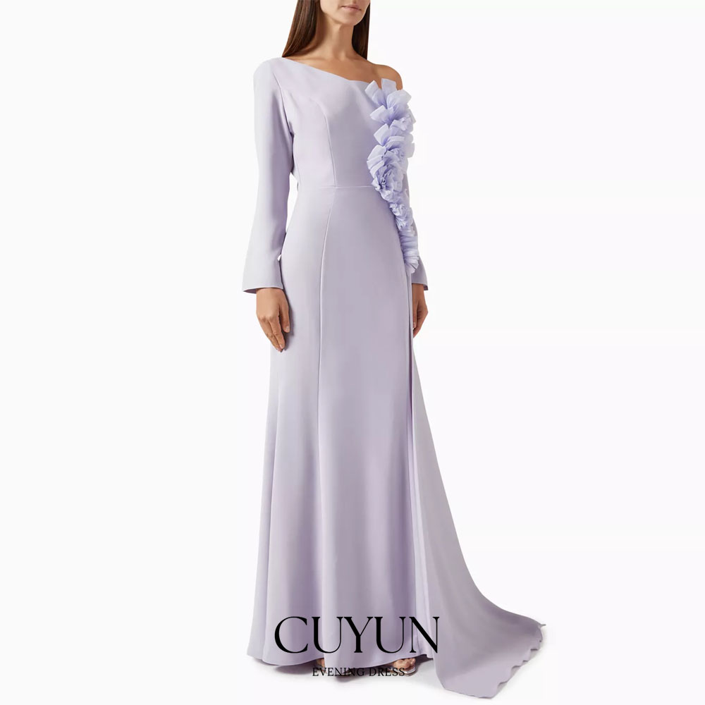 CUYUN Customized One Shoulder  - Women'S Formal Dinner Wear 评论和价格