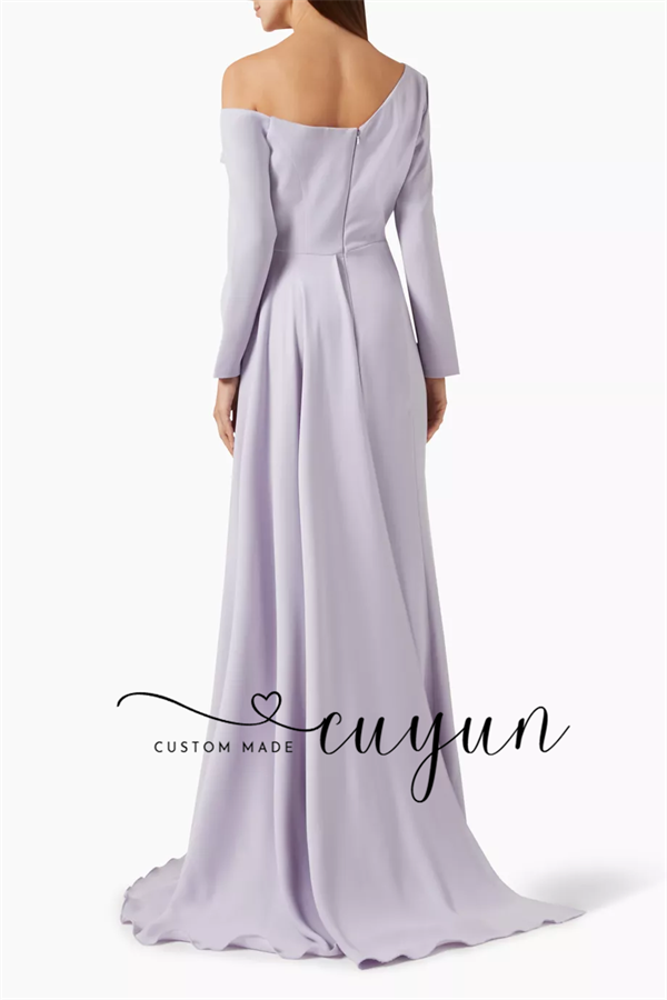 CUYUN Customized One Shoulder  - Women'S Formal Dinner Wear 评论和价格