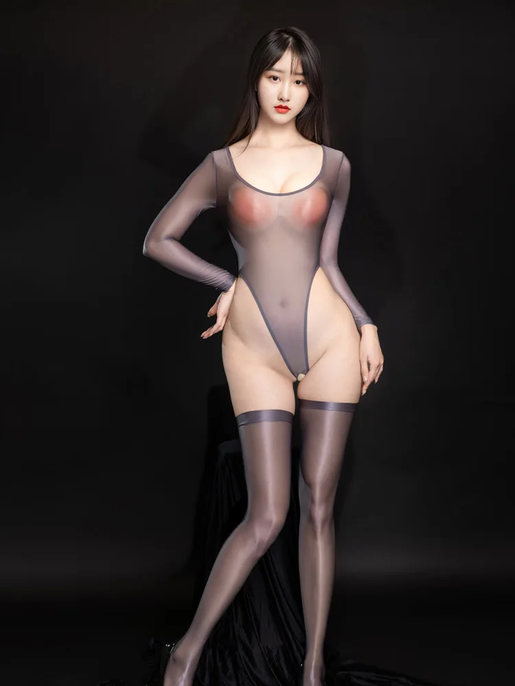 Women High Cut Bodysuit Long S - Women'S Formal Wear Jumpsuit 评论和价格