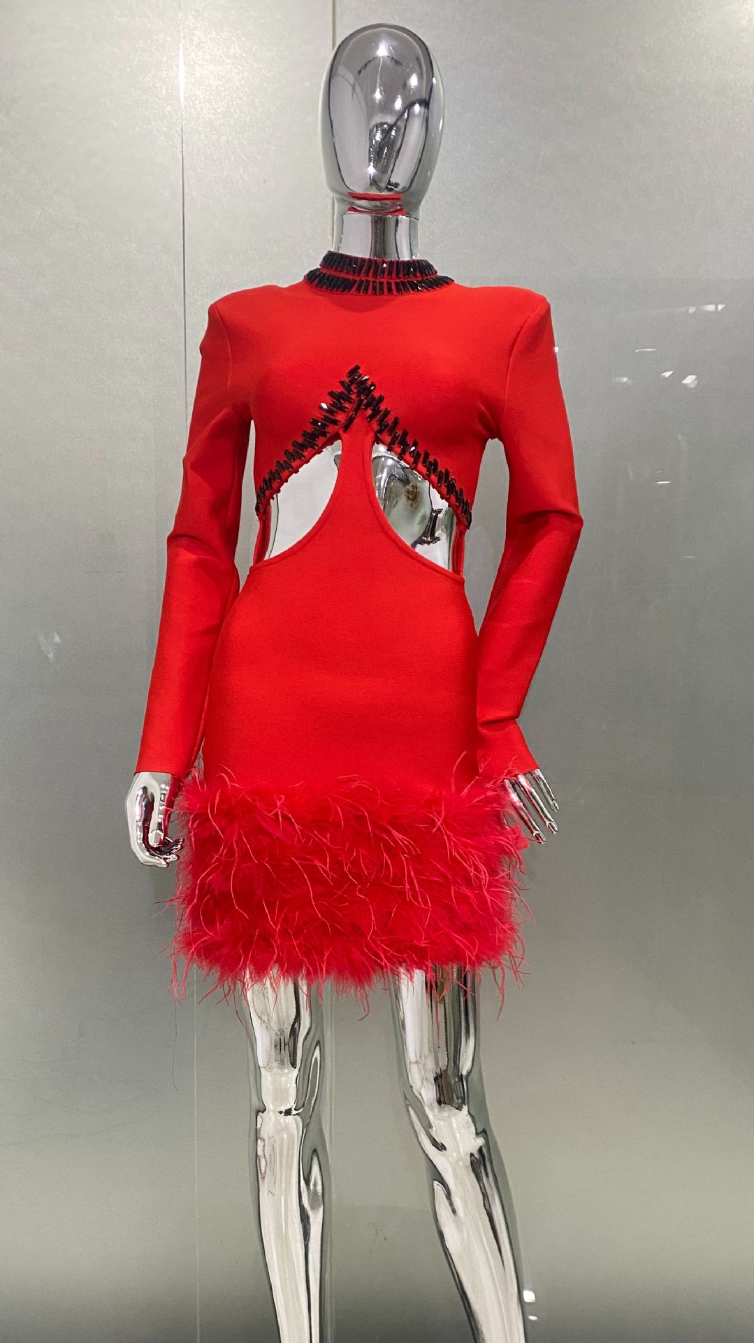 2026 Luxury Ostrich Feather Gl - Women'S Formal Dinner Wear 评论和价格