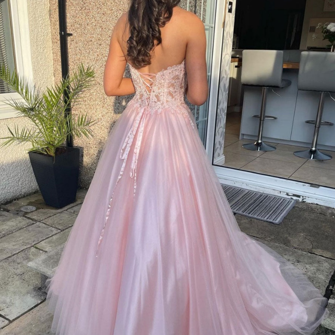 Bella Customized Pink Straples - Women Formal Wear For Graduation 评论和价格