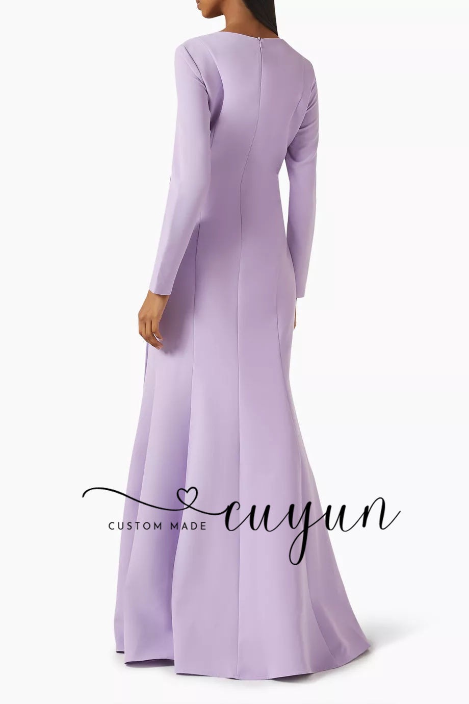 CUYUN Customized Lavender Wome - Women'S Formal Dinner Wear 评论和价格