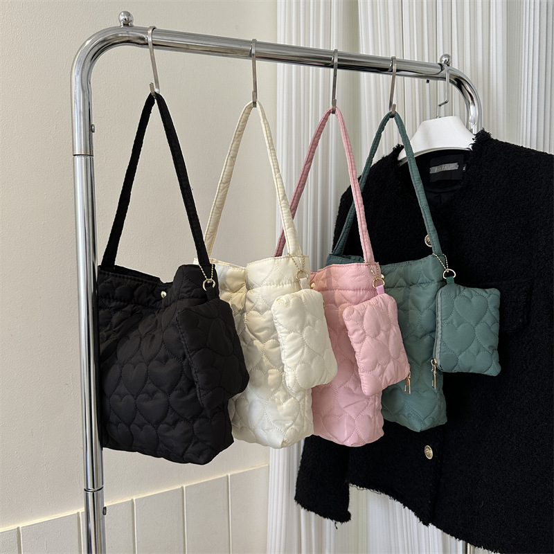 New Fashion Solid Color Quilte - Shoulder Bag Structured 评论和价格