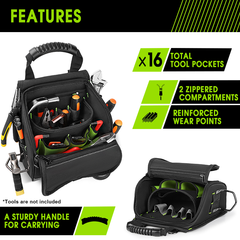 JAKAH Professional Electrician - Shoulder Bag Structured 评论和价格
