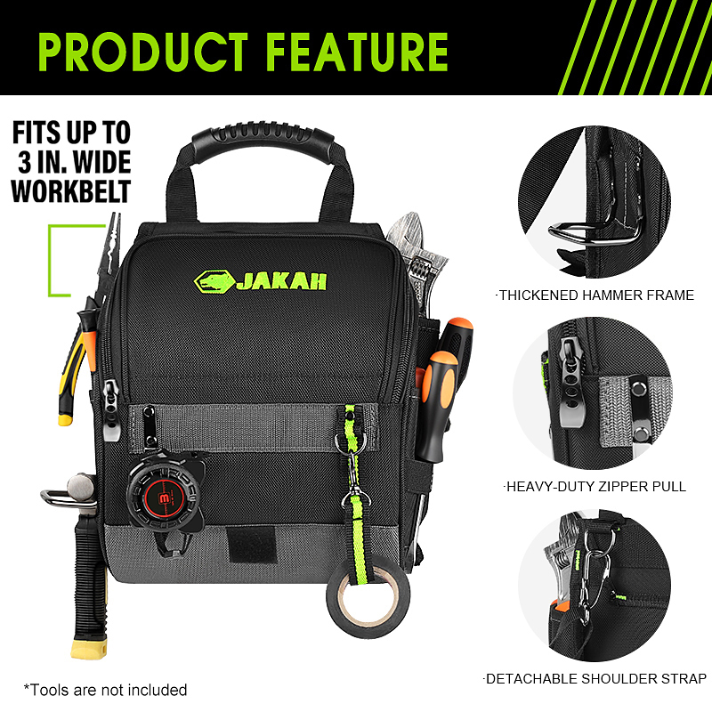 JAKAH Professional Electrician - Shoulder Bag Structured 评论和价格