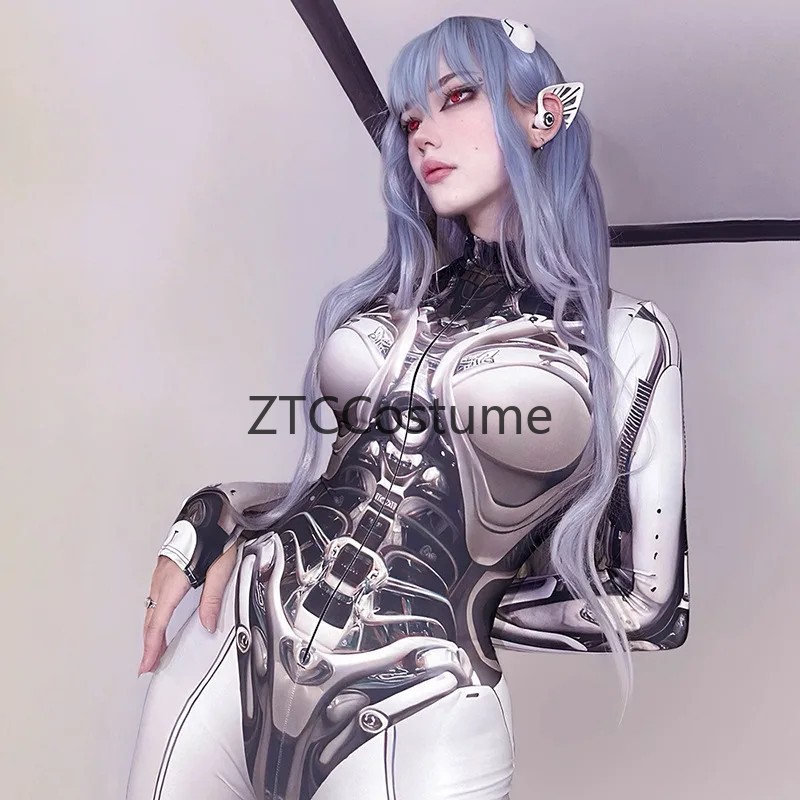 3D Printed Cosplay Bodysuit Y2 - Women'S Formal Wear Jumpsuit 评论和价格
