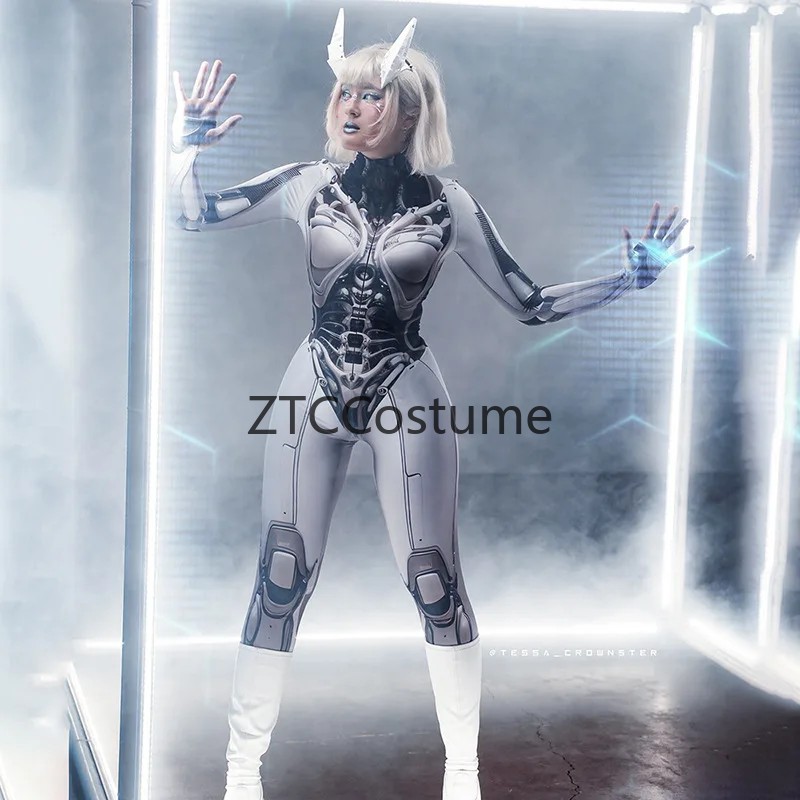 3D Printed Cosplay Bodysuit Y2 - Women'S Formal Wear Jumpsuit 评论和价格