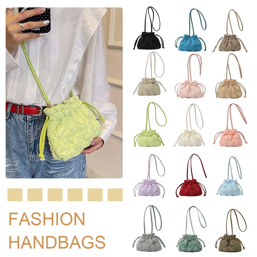 Women Drawstring Shoulder Bags - Shoulder Bag Structured 评论和价格
