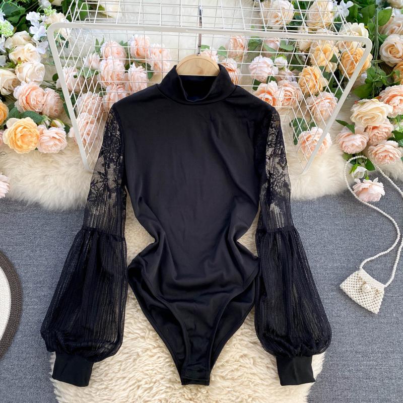 Sexy Lantern Long Sleeve High  - Women'S Formal Wear Jumpsuit 评论和价格