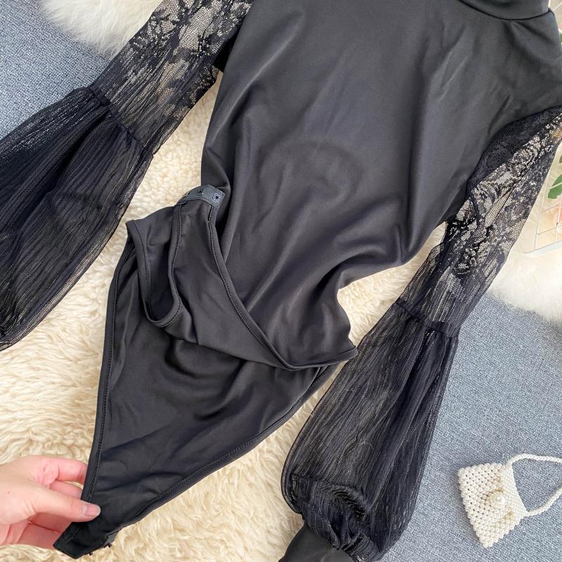 Sexy Lantern Long Sleeve High  - Women'S Formal Wear Jumpsuit 评论和价格