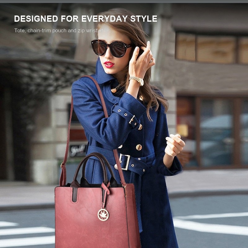 Women's 3 Piece Handbag Set La - Shoulder Bag Structured 评论和价格