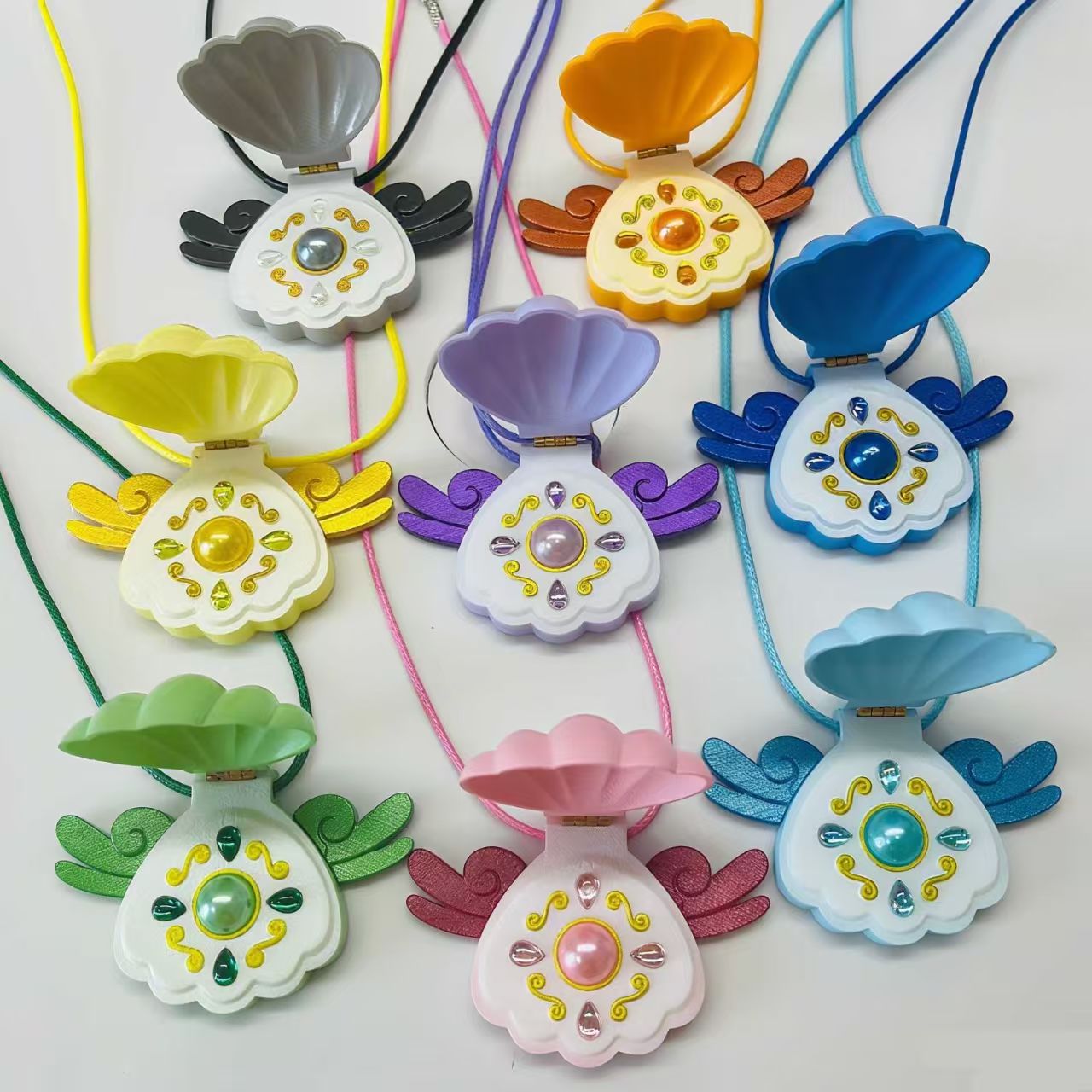 Mermaid Melody Cosplay Prop -  - Pearl Necklace Set 评论和价格