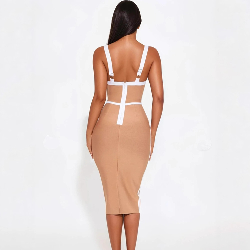 Glam Cut Hip Wrap White Edge A - Women'S Formal Dinner Wear 评论和价格