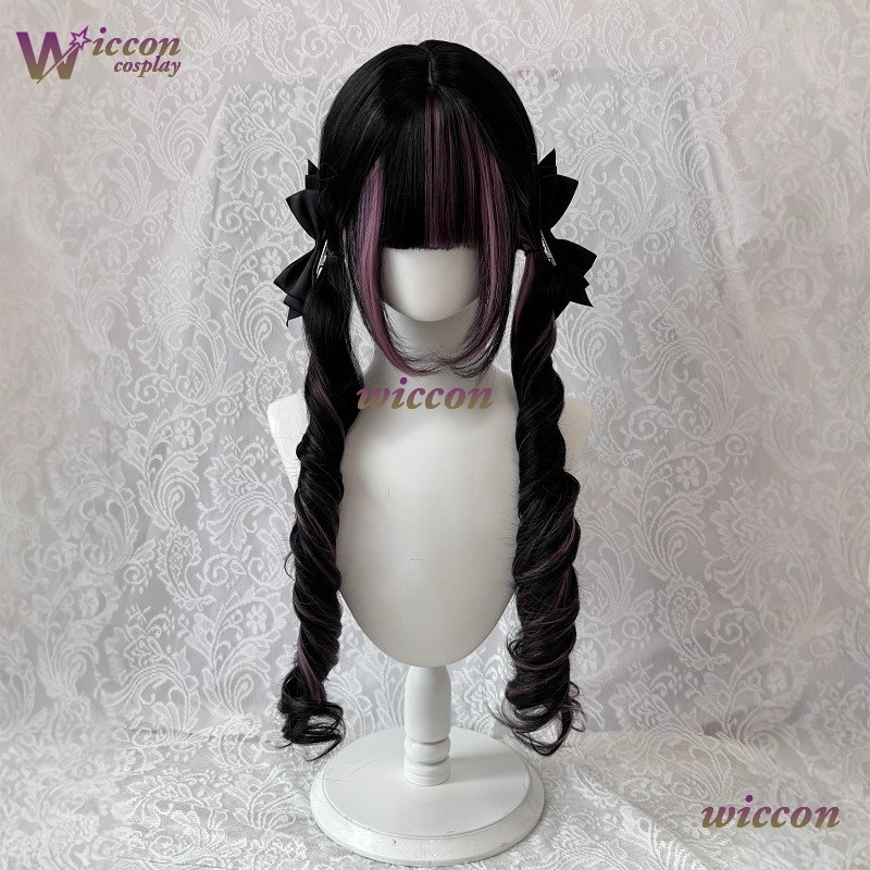 Comic ‌Black Wig with Pink Cos - Women'S Formal Wear Jumpsuit 评论和价格